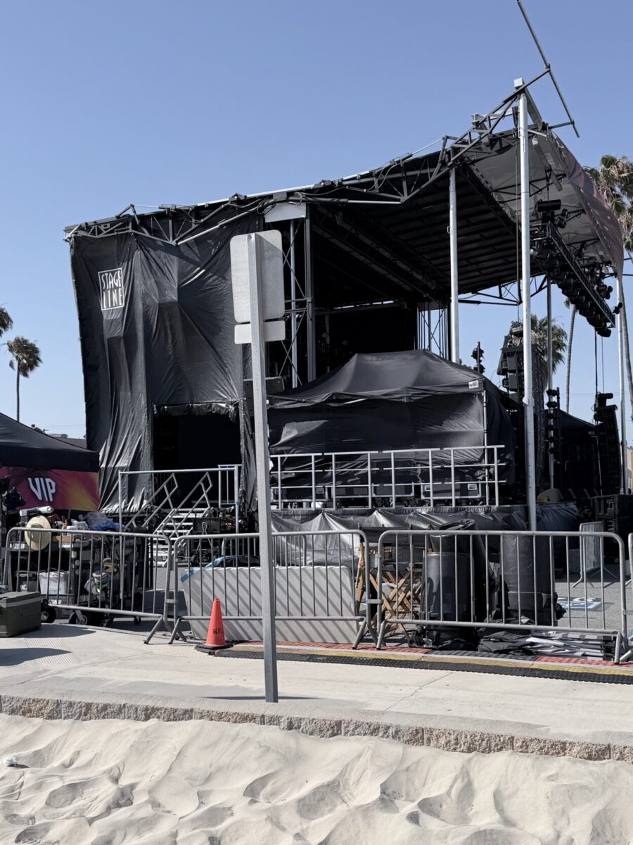 ‘Baywatch’ reboot films concert scenes on the beach in Belmont Shore