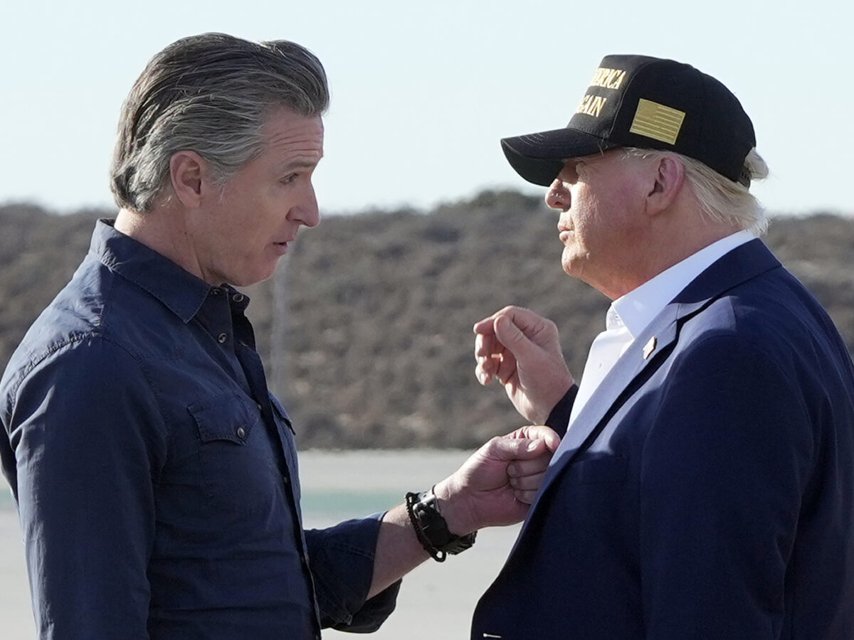 Newsom says Trump’s Justice Department is investigating him and his wife