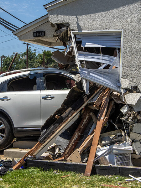 Man accused of crashing into Long Beach woman’s home charged with DUI, reckless driving