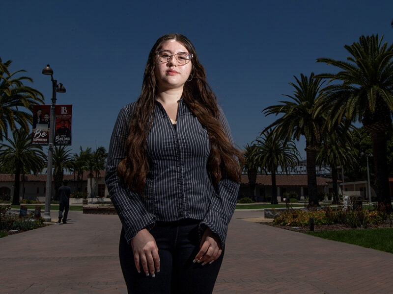 An LBCC student-journalist asked questions about a voided election; administrators accused her of harassment
