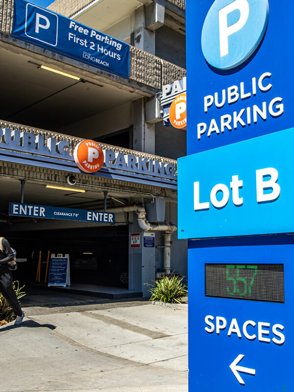 Long Beach hopes to fix parking downtown. It says there are 2 garages that rarely fill up.
