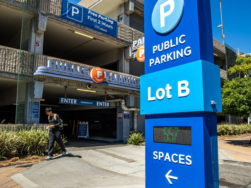 Long Beach hopes to fix parking downtown. It says there are 2 garages that rarely fill up.