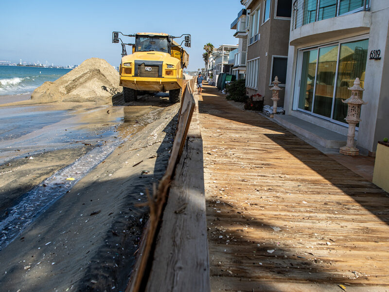 Strong waves from Hurricane Marie swamp homes on the Peninsula