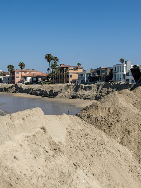 Long Beach is trying to defend against more hurricane-driven waves. It may be harder this time