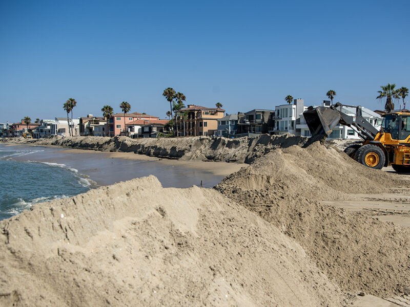 Long Beach is trying to defend against more hurricane-driven waves. It may be harder this time