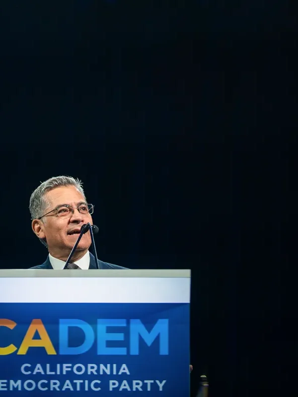 Xavier Becerra gets to play it safe in the race for governor, and he isn’t making promises