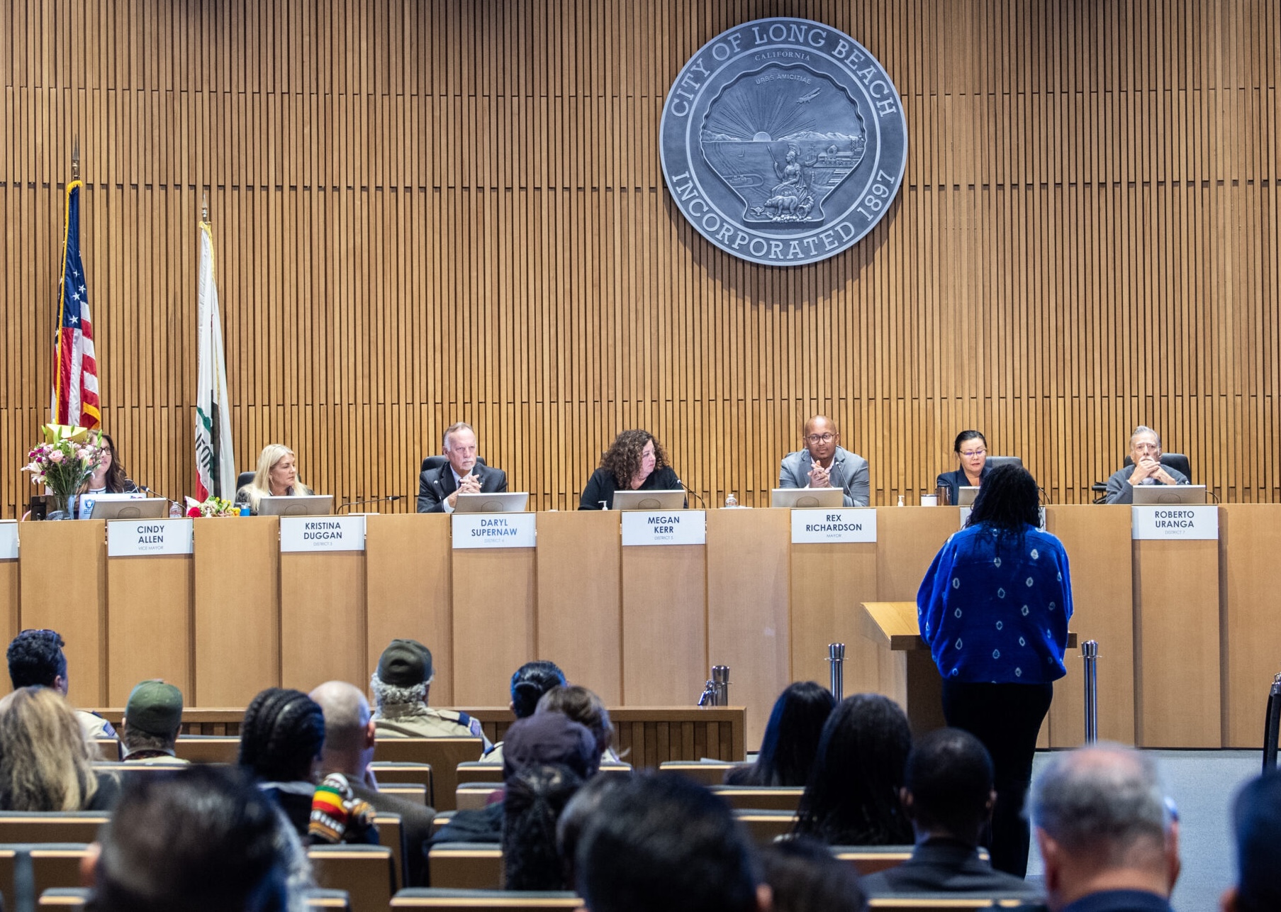 To save some cash, Long Beach wants to limit when residents can speak up at council meetings