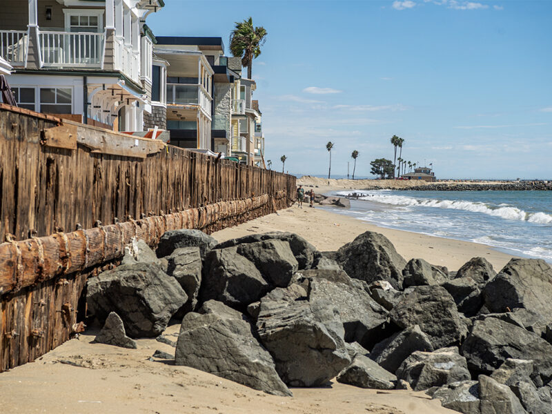 Waves ‘like cannonballs’: Residents return to battered homes, tattered boardwalk after tide recedes