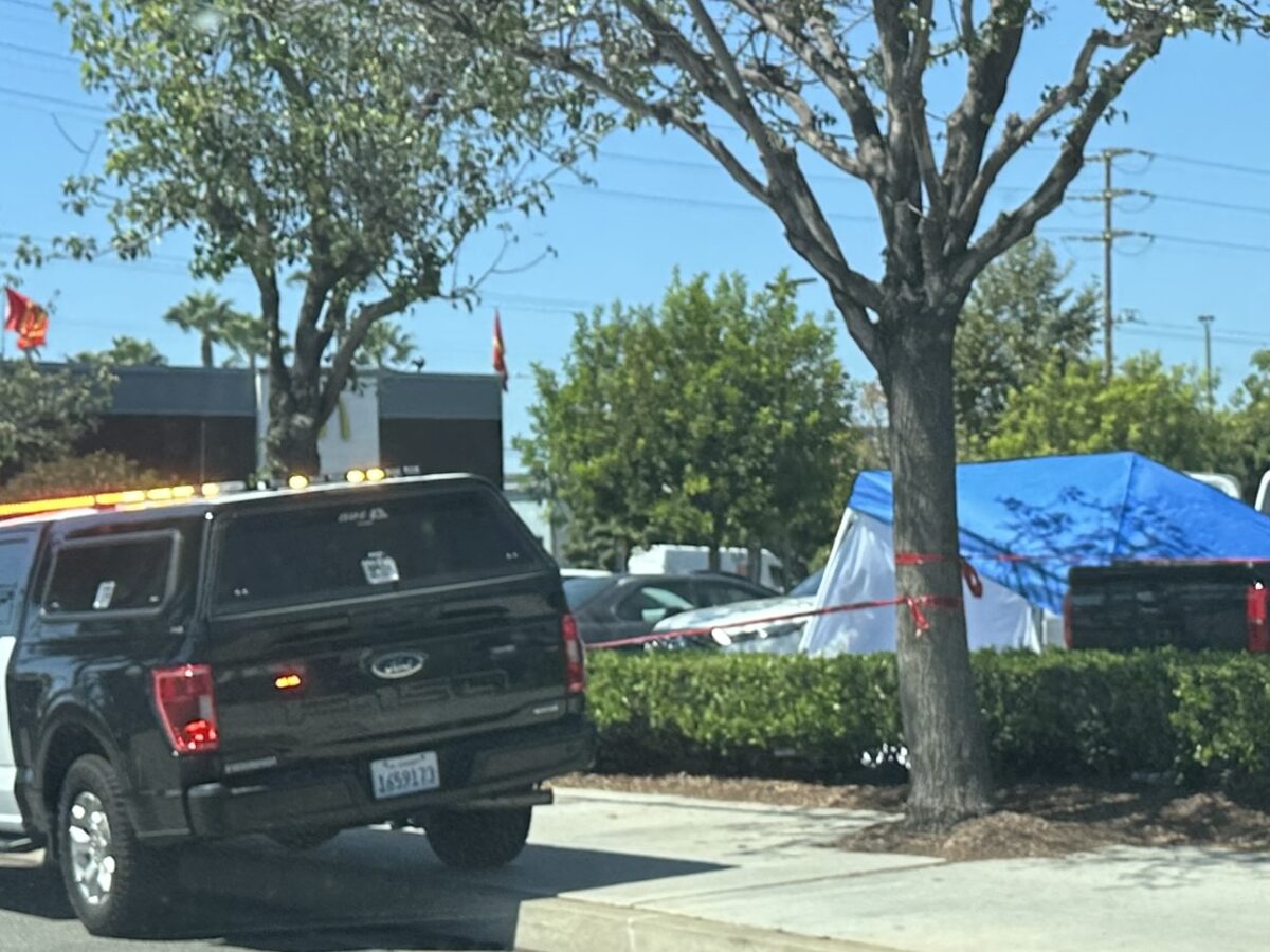 Woman’s body found in car in Long Beach shopping center. No foul play suspected, police say