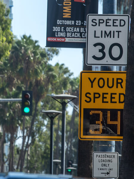 Long Beach turns on its automated speed cameras. They’re issuing warnings, with tickets coming soon