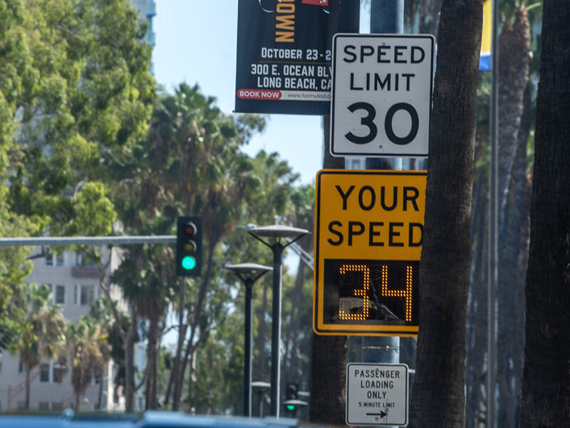 Long Beach turns on its automated speed cameras. They’re issuing warnings, with tickets coming soon