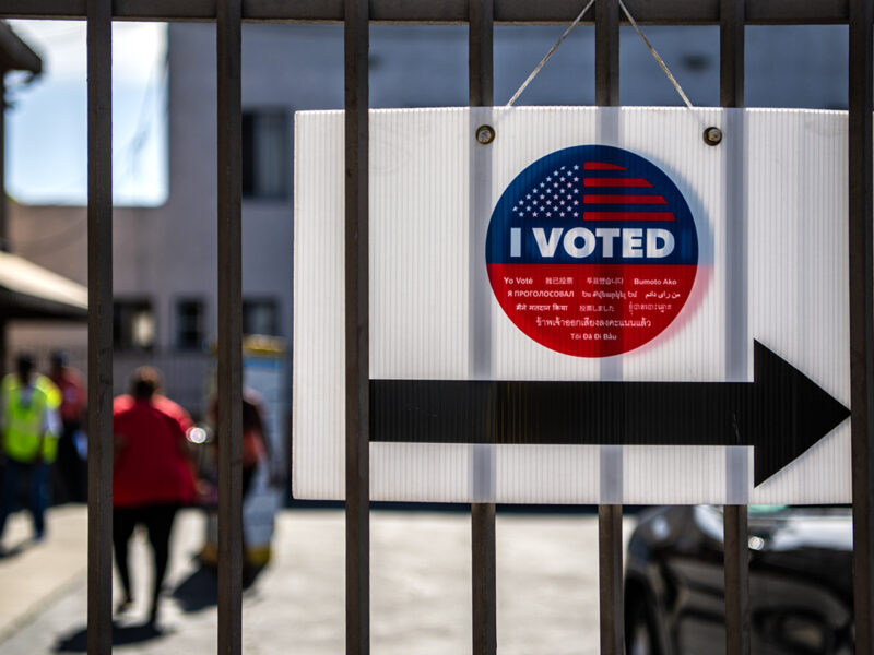Early returns show voters opposing sales tax increase to backfill healthcare cuts