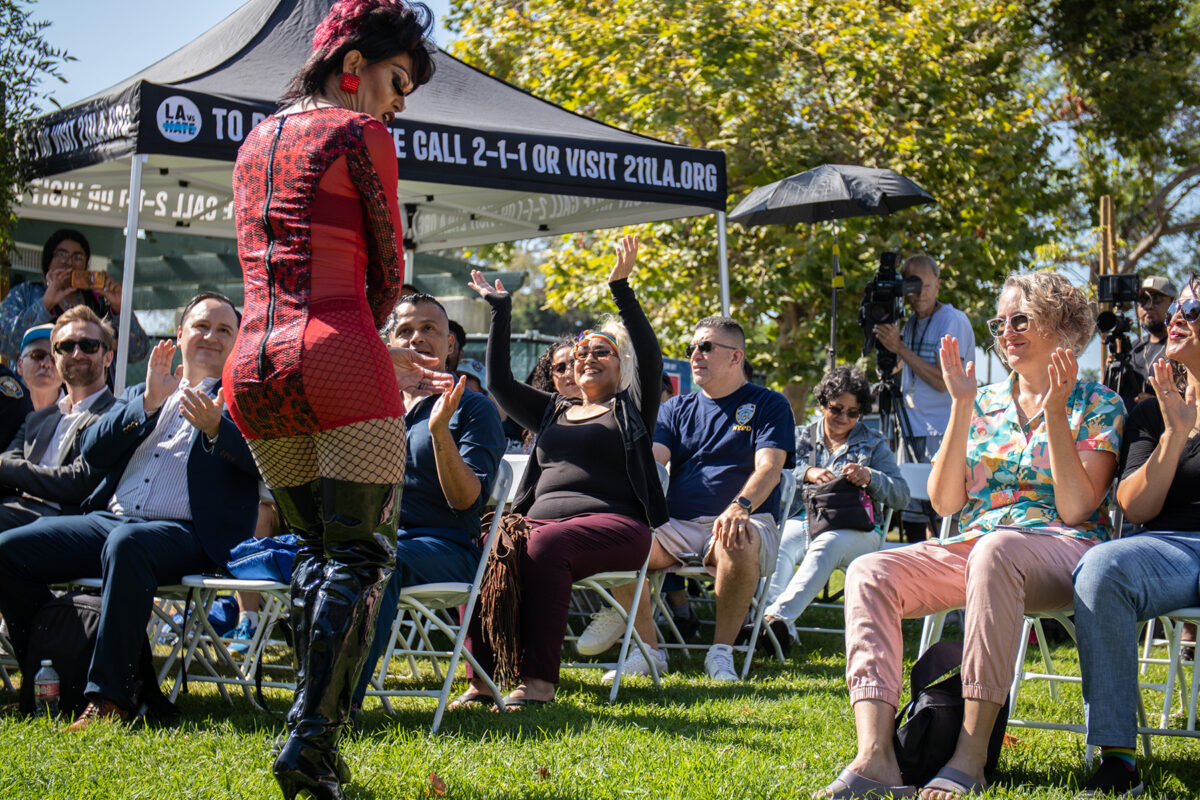 New Bixby Park mural is built around homages to Long Beach's LGBTQ+
