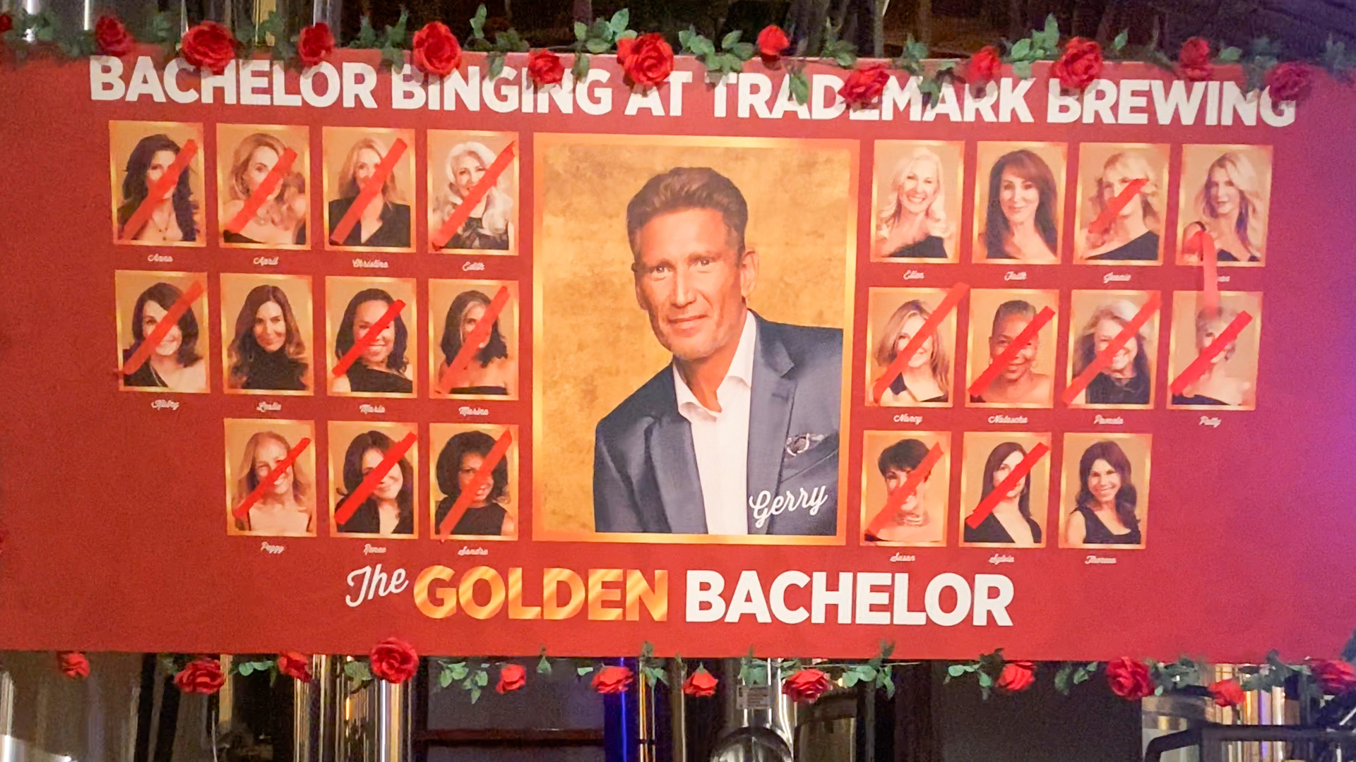 Trademark Brewing is the place to watch and vote on 'The Golden Bachelor'