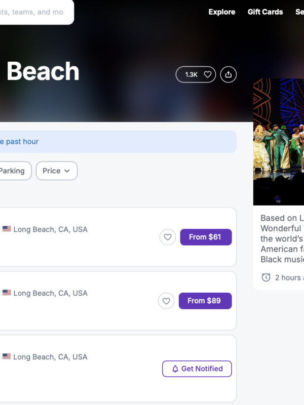 Fake tickets to nonexistent Long Beach showing of ‘The Wiz’ are being sold on StubHub, theater owner says