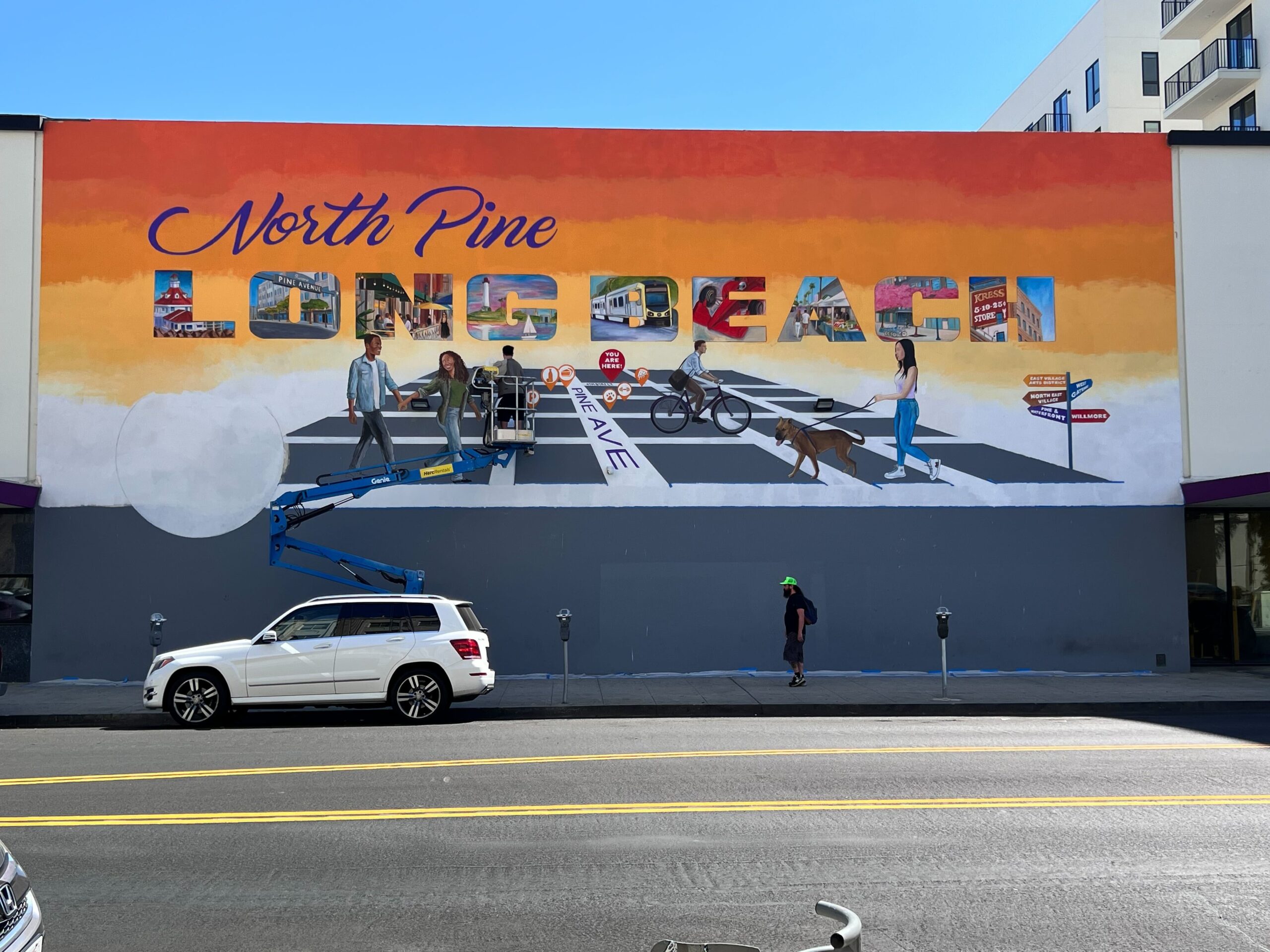 絵画 From Long Beach 絵画 From Long Beach Long Beach CA Art Print, Long Beach CA