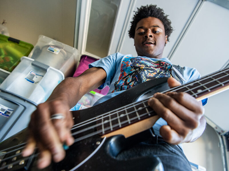 Students vie for cash prizes, studio time, bragging rights in districtwide Battle of the Bands