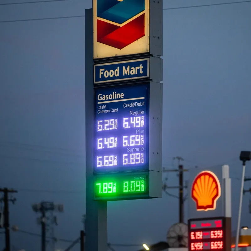 California has 6 weeks of gas supply. After that, it gets expensive