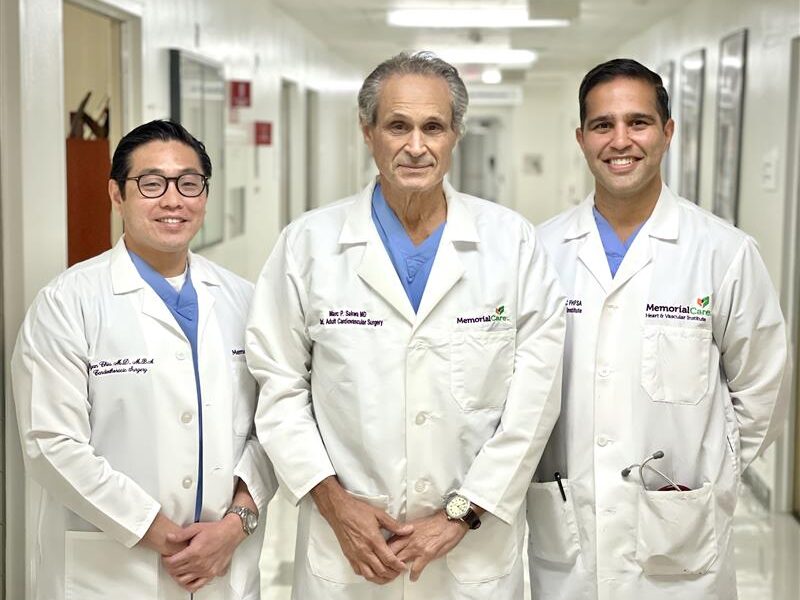 Long Beach surgeons perform complex three-valve replacement surgery