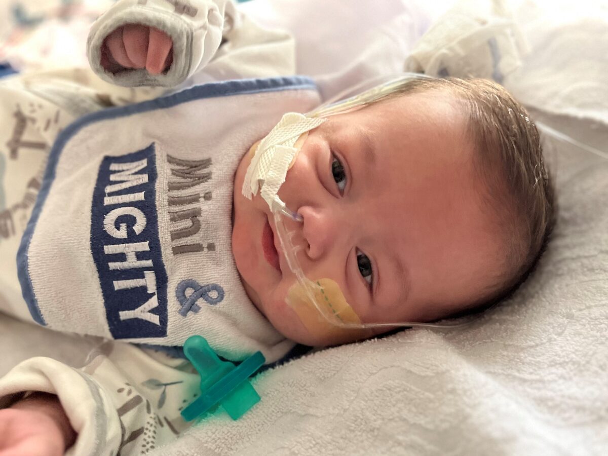 Nine months. Eighteen surgeries. One incredible homecoming for baby Sunny at Miller Children’s & Women’s Hospital