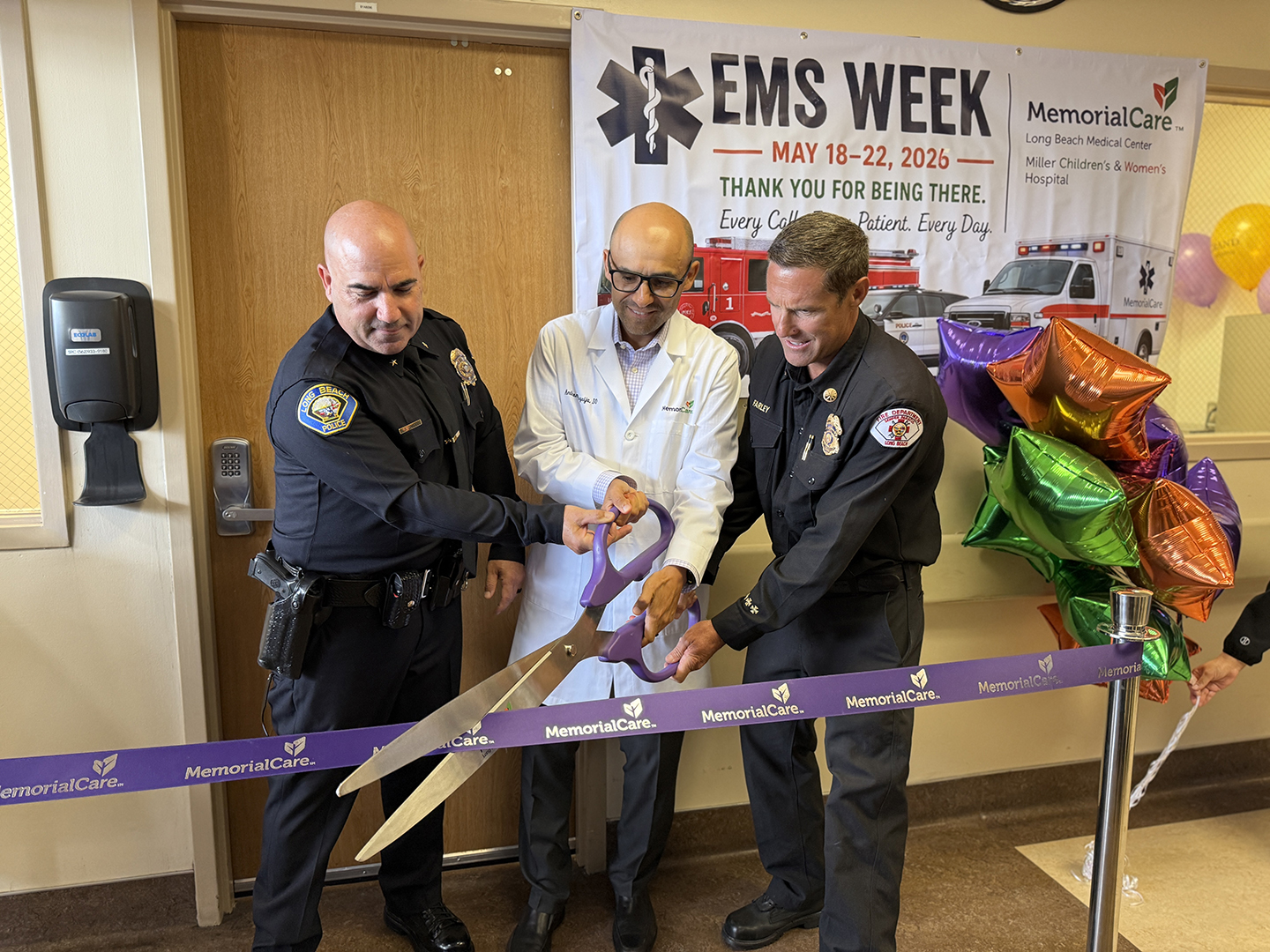 Long Beach Medical Center and Miller Children’s & Women’s Hospital celebrate EMS by creating space for first responders • Brand stories