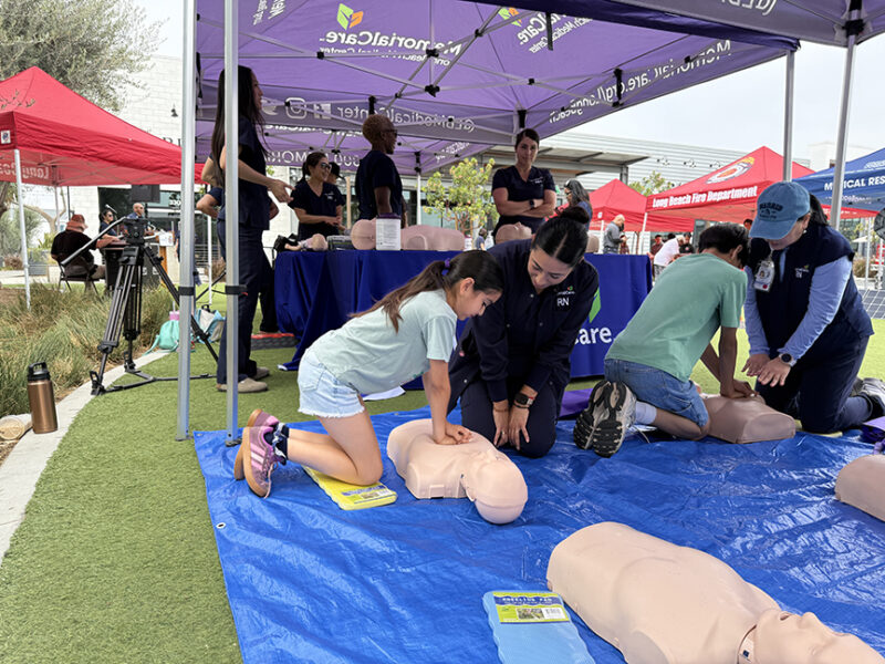 Long Beach Medical Center and LBFD host free, hands-only CPR training as community bystander response remains below 50%